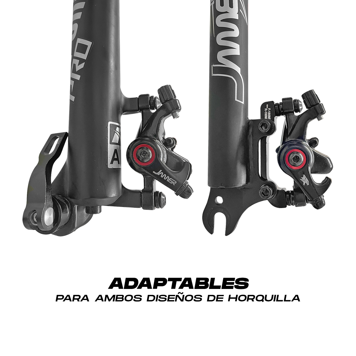 Freno de Disco Mecánico Rotores y Calipers Bicicleta Acero D160/t160