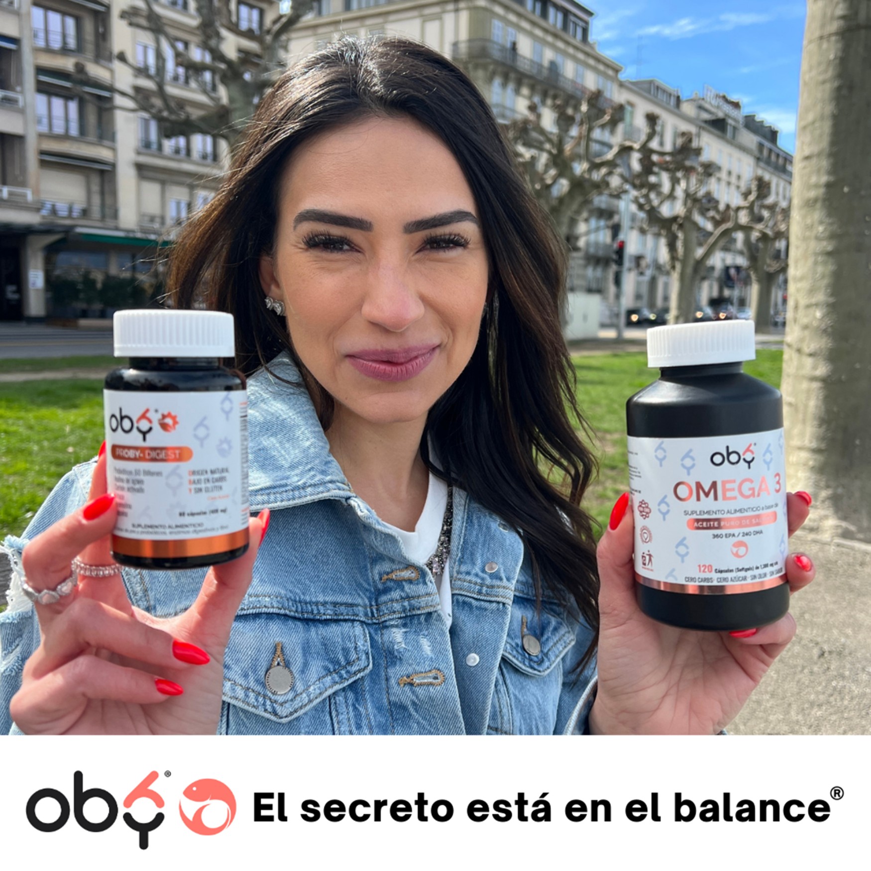 OBY Omega 3 a base de Salmón Salvaje de Alta concentración | Omega 3 1000mg Aceite de Salmón Puro y DHA - EPA | 120 Capsulas 1300 mg en Softgels 4 meses de uso - Sin Olor y Sin Sabor