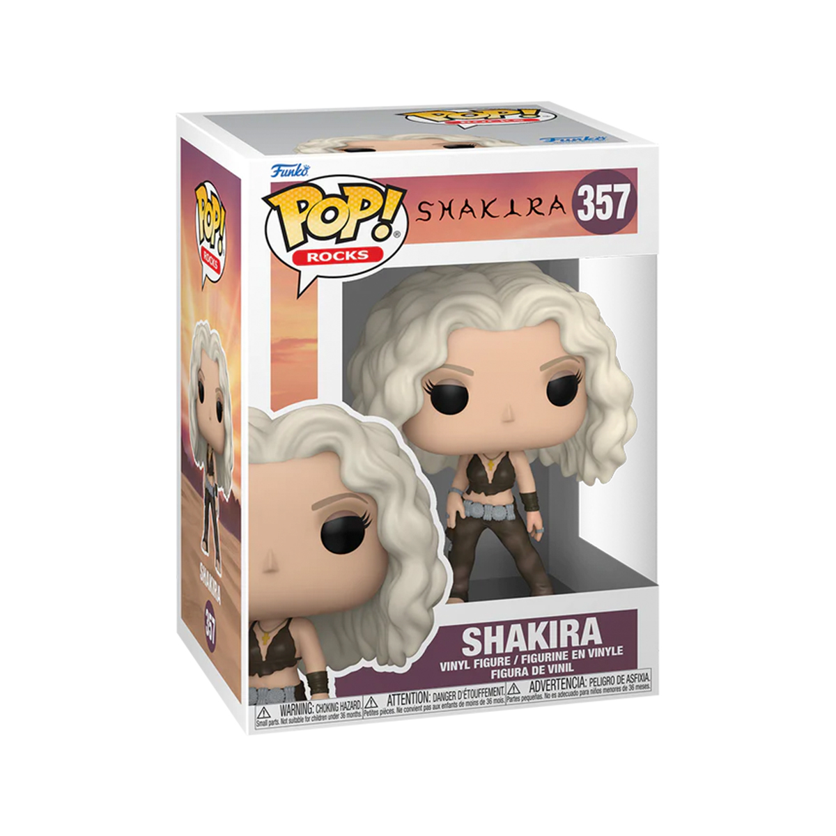 Funko Pop Shakira #357 Wherever Whenever Cancion Figura Original
