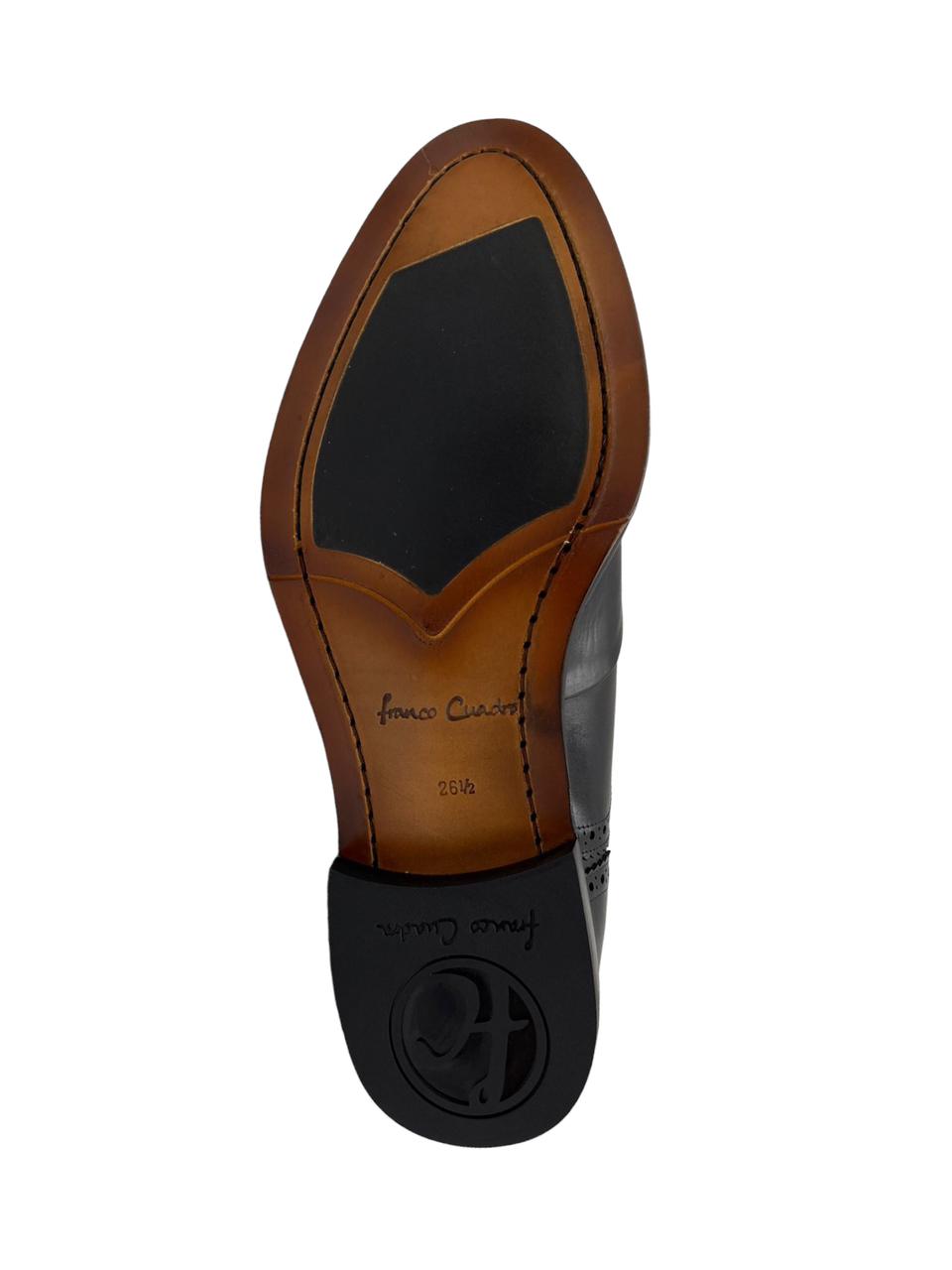 Zapato Franco Cuadra En Piel Genuina Para Caballero