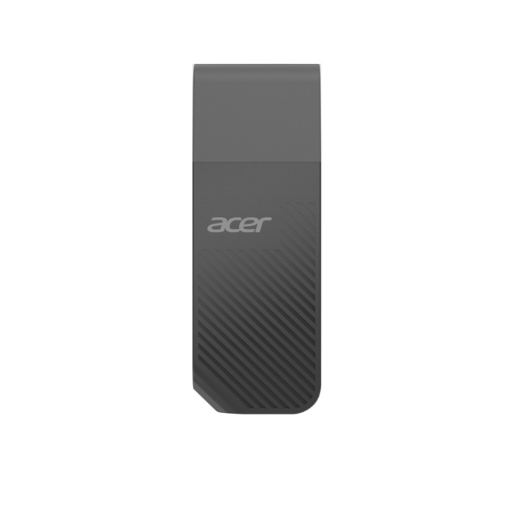 Memoria USB Acer UP300 64GB USB A 3.2, Lectura 120MBs Escritura 100MBs Negro portátil mac lap tv