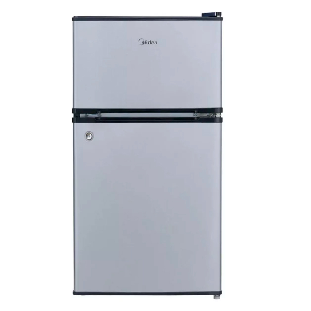 Frigobar 3.4 Pies Cúbicos Plata Midea MDRT87CCDLS