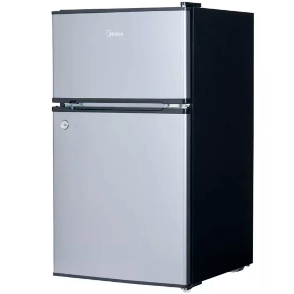Frigobar 3.4 Pies Cúbicos Plata Midea MDRT87CCDLS