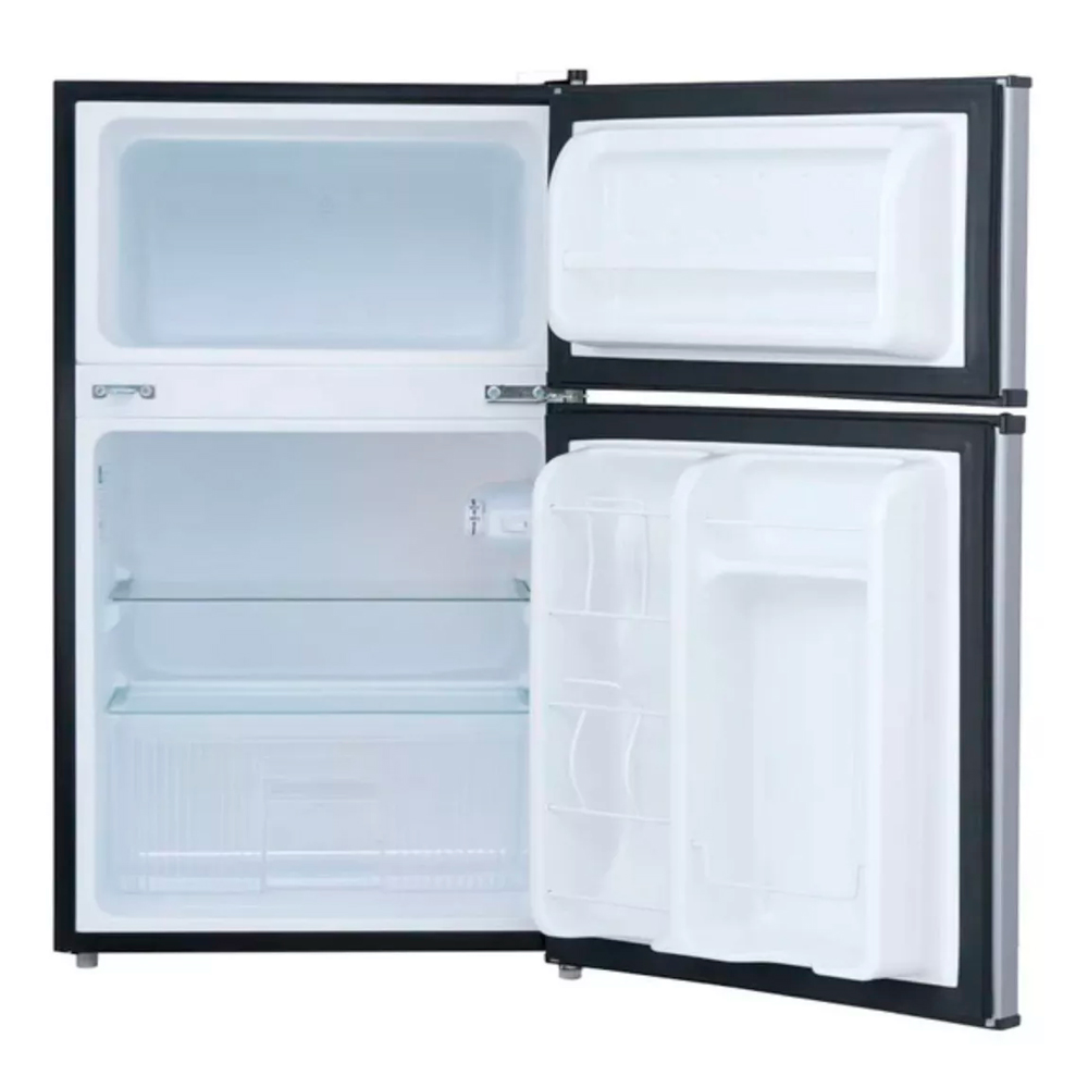 Frigobar 3.4 Pies Cúbicos Plata Midea MDRT87CCDLS