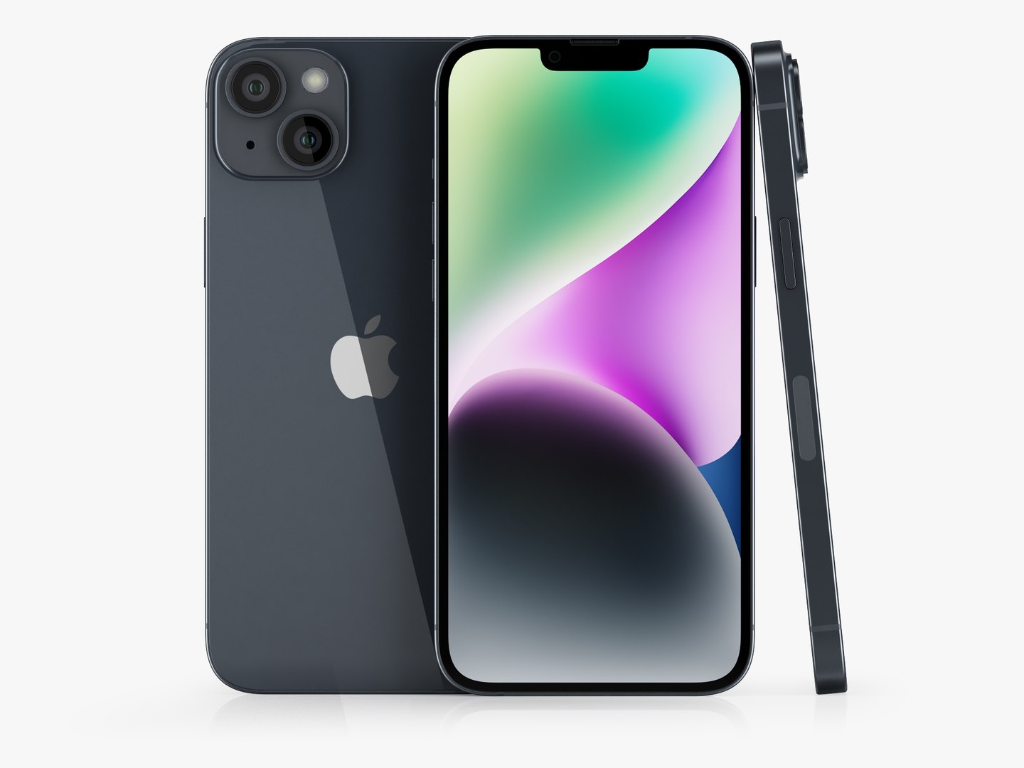Celular iPhone 14 Plus 128GB Reacondicionado Grado A - Negro (eSIM).