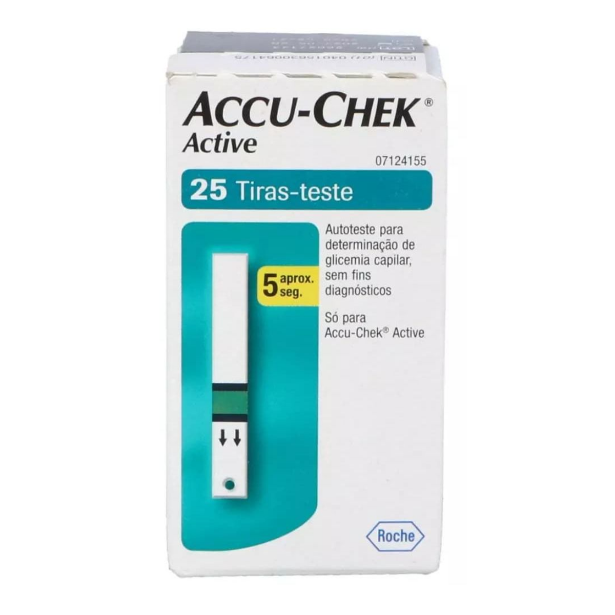 Accu Chek Active Tiras Para Glucosa c/25 Piezas - Médica Depot