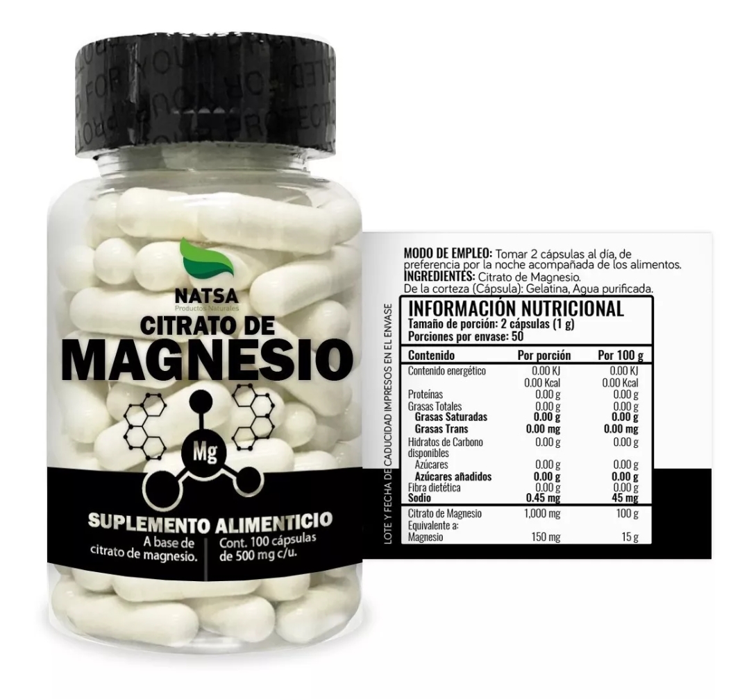 Pack Citratos - Magnesio Y Potasio 100 Caps C/u