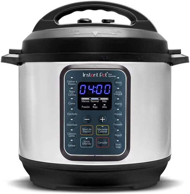 Instant Pot - Olla de Presión Eléctrica 9 en 1 Instant Pot Duo Gourmet