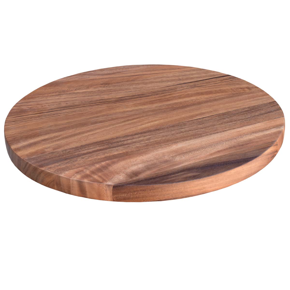 Charola giratoria de Madera Parota Redonda,Lazzy Susan Hogare Para servir alimentos, Centro de mesa, Uso profesional y casero, Madera fina, Resistente, Duradera, Diseño elegante, 58 cm.