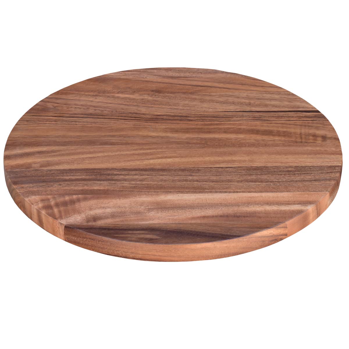 Charola giratoria de Madera Parota Redonda,Lazzy Susan Hogare Para servir alimentos, Centro de mesa, Uso profesional y casero, Madera fina, Resistente, Duradera, Diseño elegante, 58 cm.