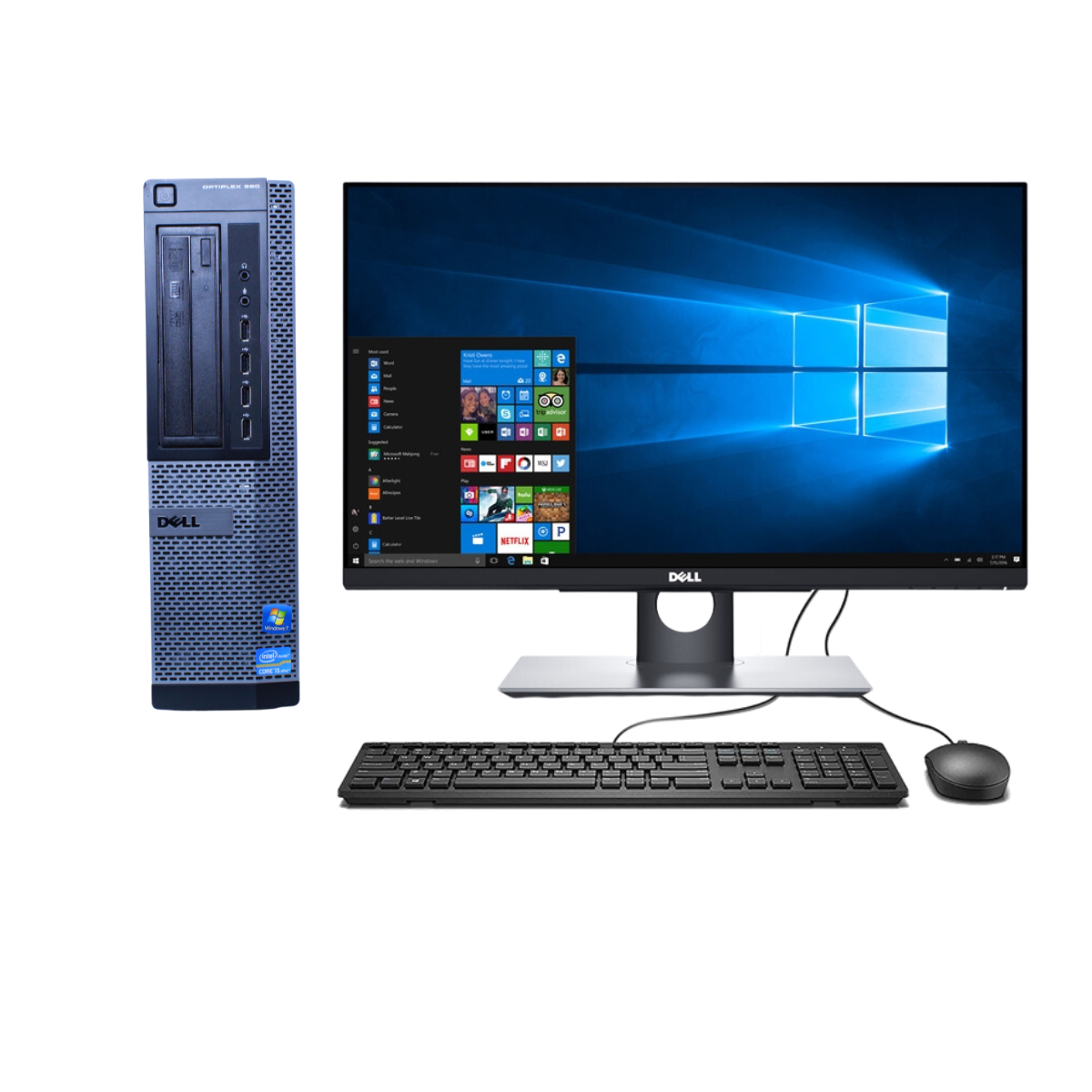 DELL OPTIPLEX 990 CORE I5 2DA DT 8 RAM/240 SSD/MONITOR DE 22¨ (REACONDICIONADO GRADO A)