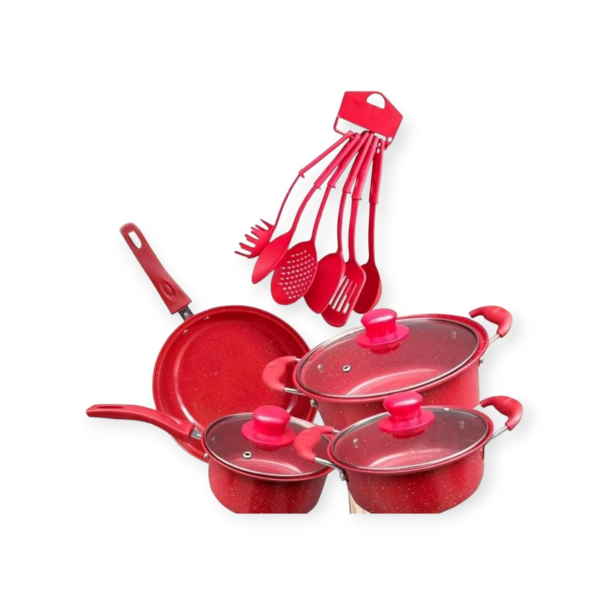 Bateria de Cocina Set 13 piezas Tipo Peltre