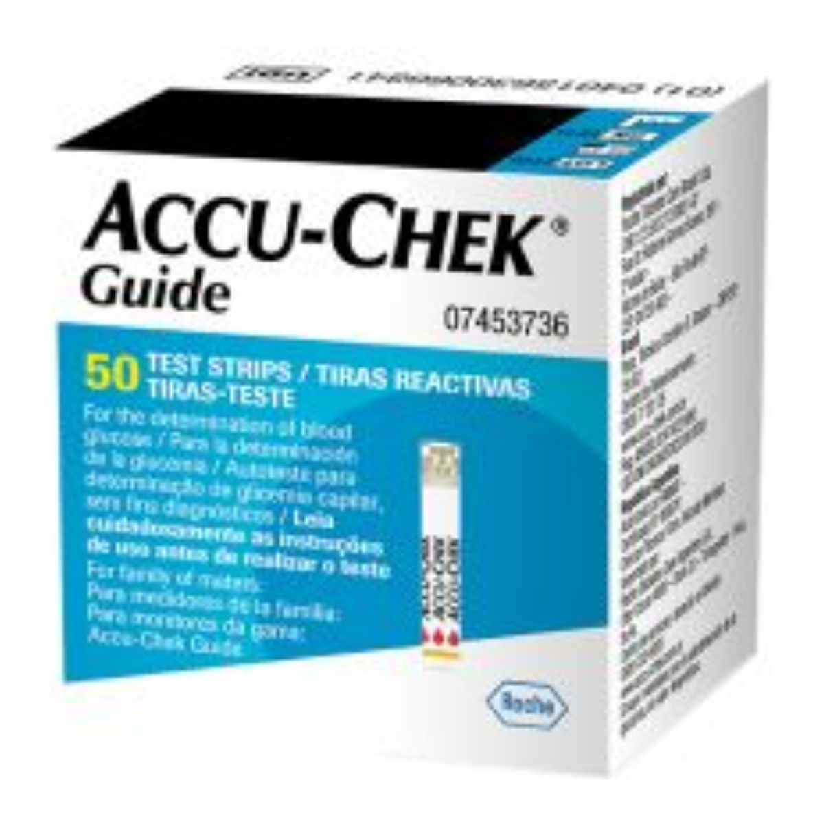 Tiras Reactivas Accu-Chek Guide c/50 Tiras - Médica Depot