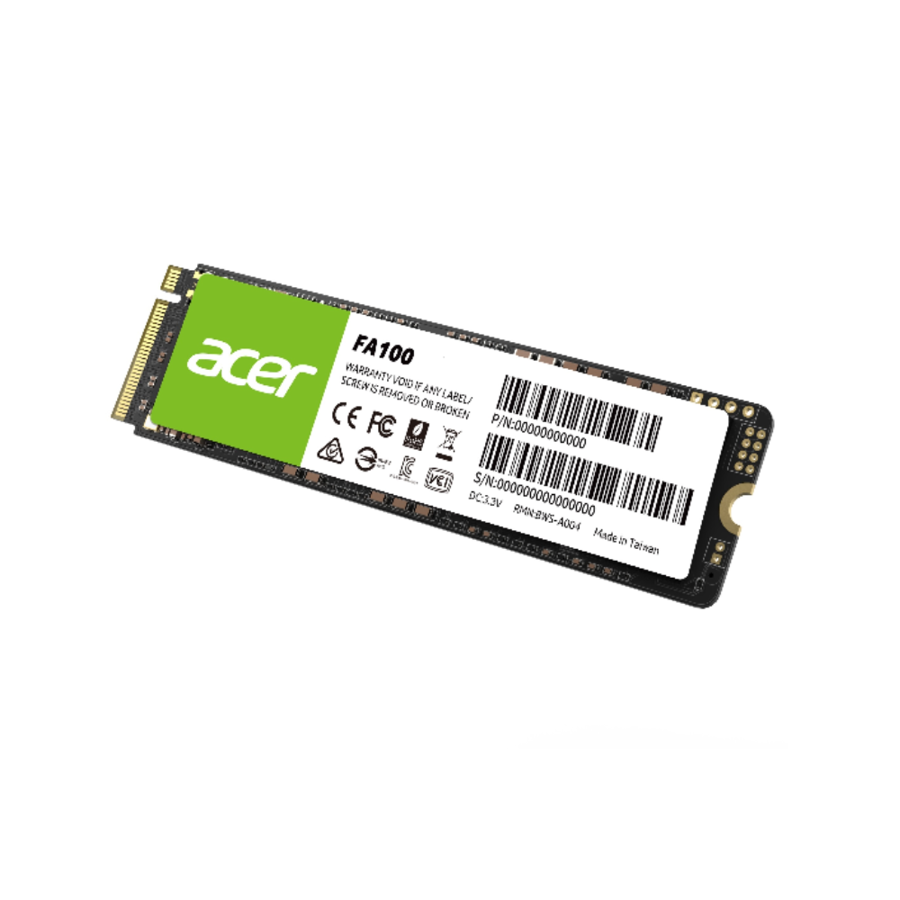 Unidad de Estado Solido ACER FA100 512 GB 3300 MBs 2700 MBs memoria ssd pc laptop