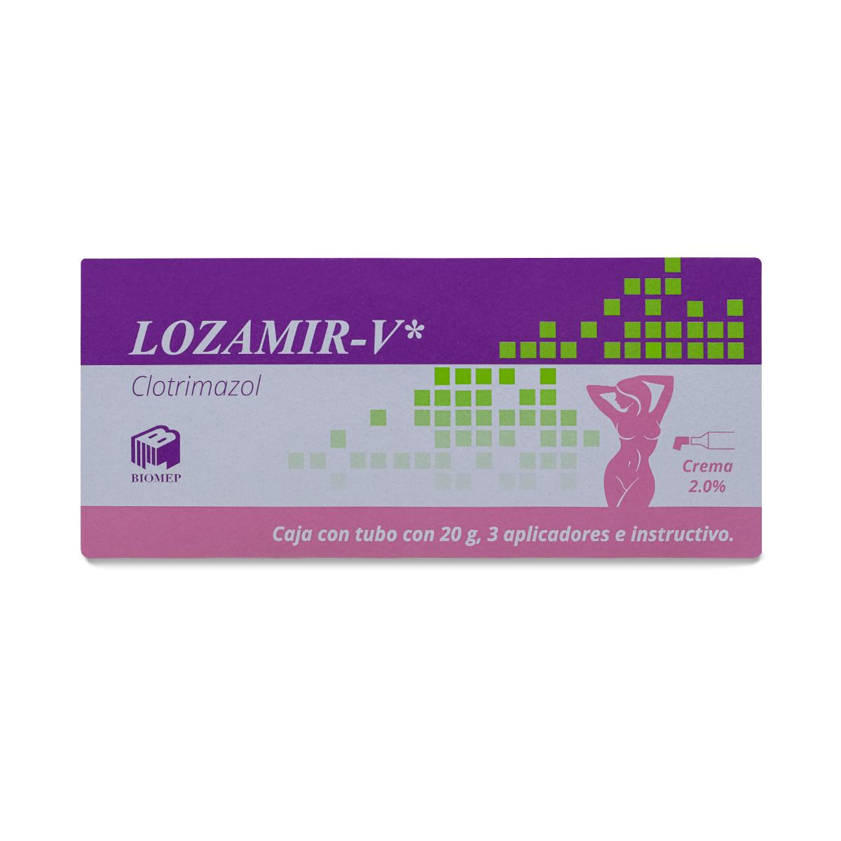 Lozamir V Clotrimazol 20g con 3 Aplicadores: ¡La solución definitiva para tu bienestar íntimo!