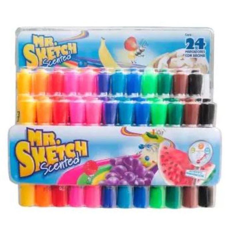Marcadores Mr. Sketch 108732 24 pzas Secado Rápido