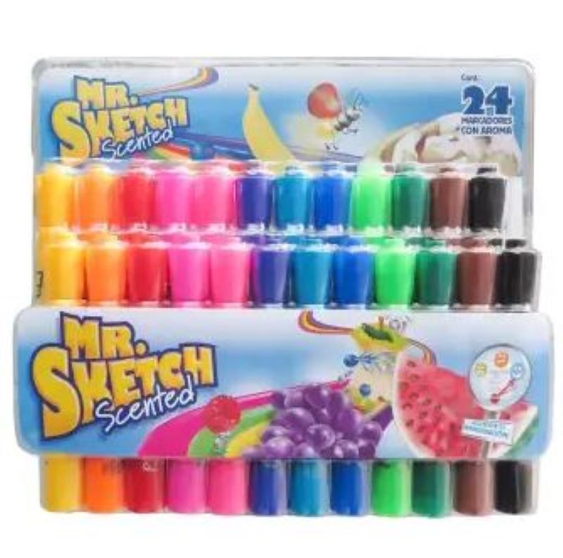 Marcadores Mr. Sketch 108732 24 pzas Secado Rápido