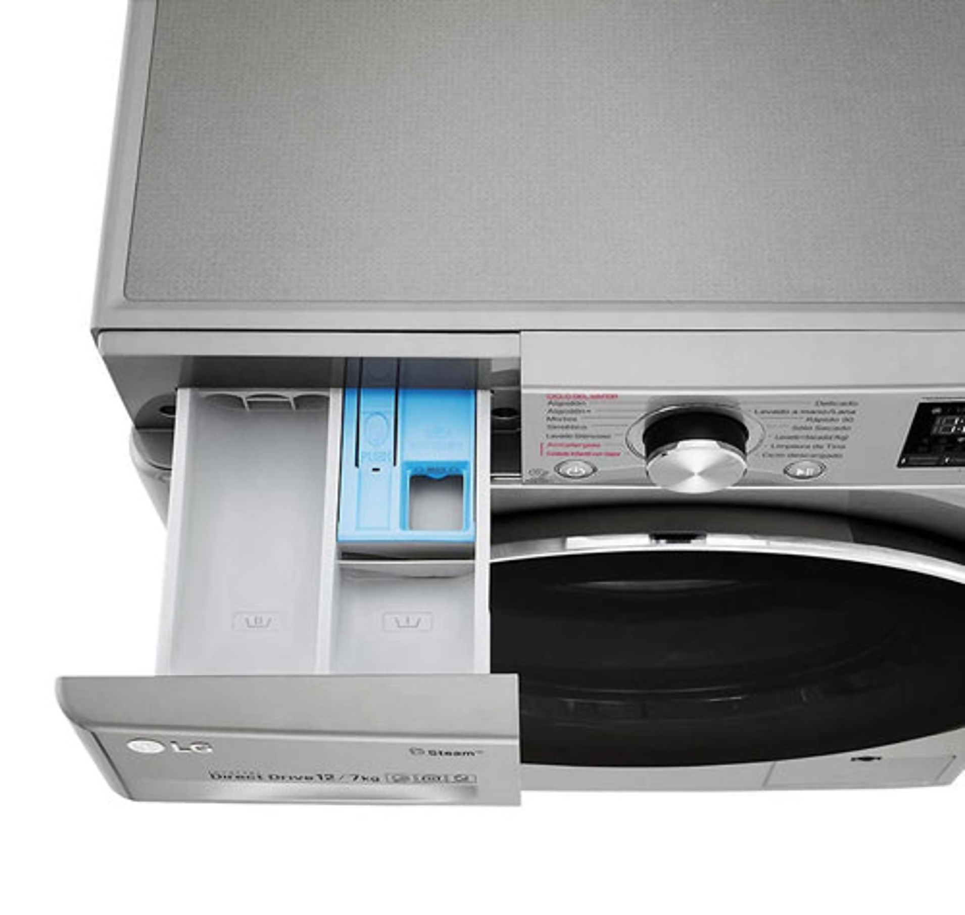 Lavasecadora LG WD12VVC4S6S Carga Frontal Inteligente 6 Motion DD con Motor Inverter AI Direct Drive, 12Kg / 7Kg