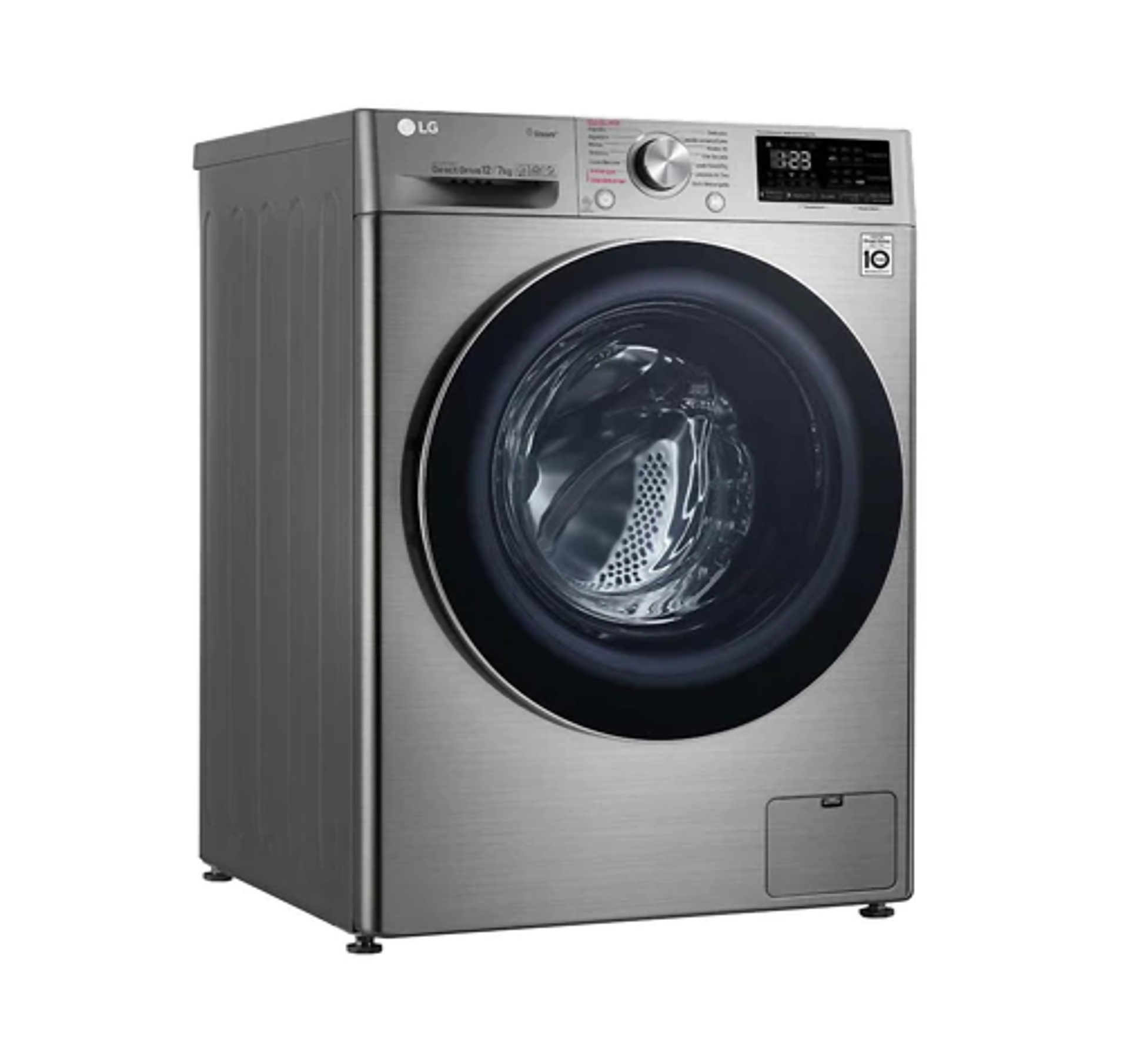 Lavasecadora LG WD12VVC4S6S Carga Frontal Inteligente 6 Motion DD con Motor Inverter AI Direct Drive, 12Kg / 7Kg