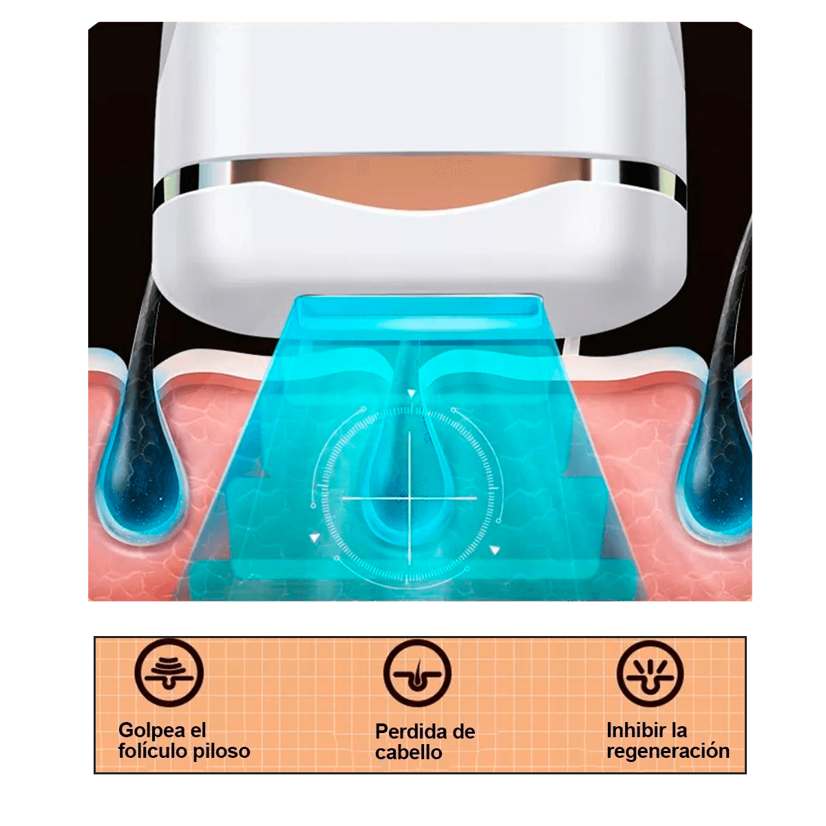 Depiladora Laser Permanente IPL Luz Pulsada 9 Niveles .