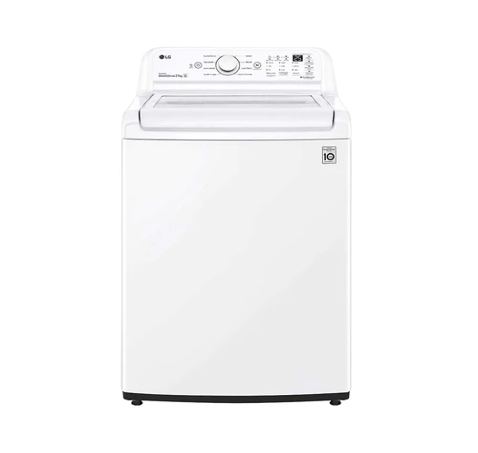Lavadora LG WT21WT6HKA Carga Superior con Agitador Inverter DD con 6 Motion DD 21 Kg - Blanco