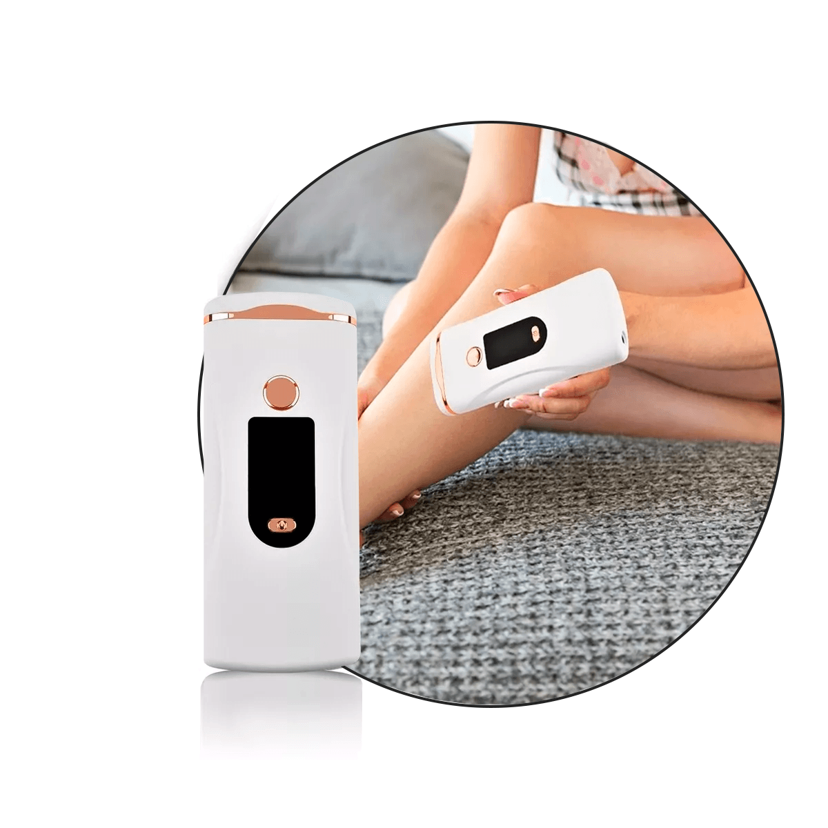 Depiladora Laser Permanente IPL Luz Pulsada 9 Niveles .