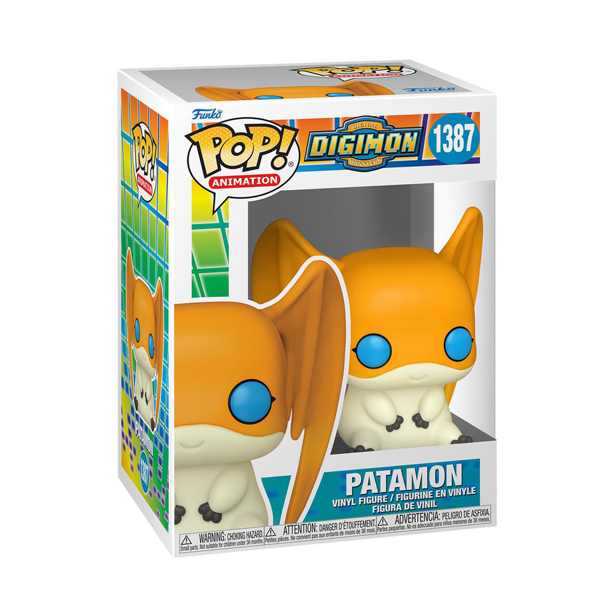 Funko Pop Patamon #1387 Digimon Anime Manga Videojuego Figura Original