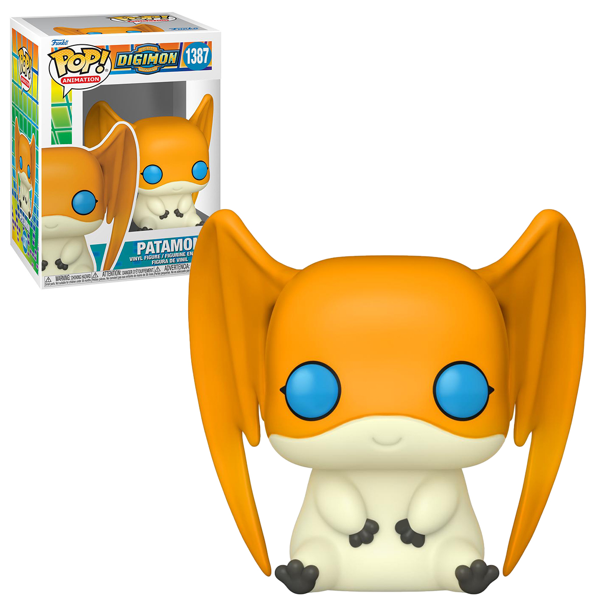 Funko Pop Patamon #1387 Digimon Anime Manga Videojuego Figura Original