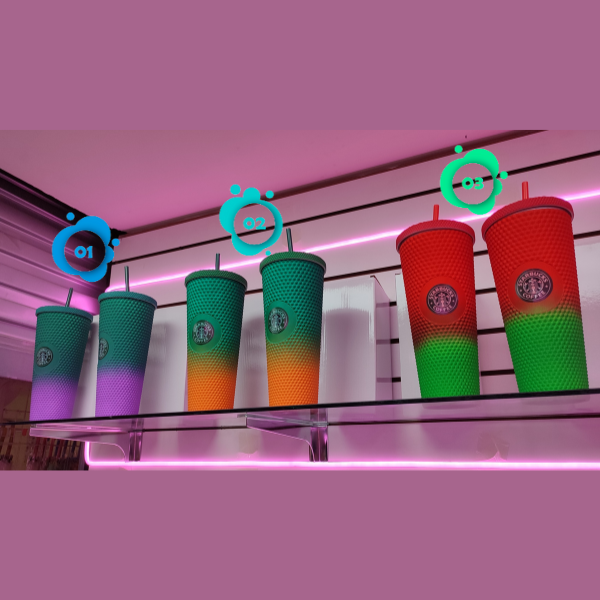 Vaso Estilo Starbucks Termo para Café y Bebidas 24oz. 710ml