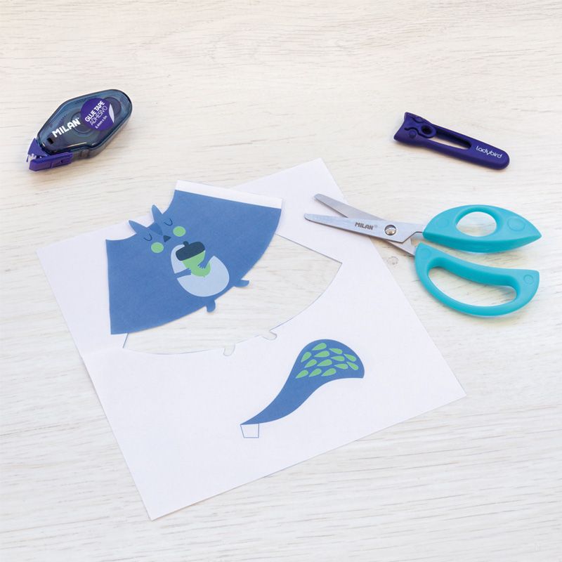 Caja 24 Pz De Pegamento En Cinta 8.4mm X 5m Milan Compact