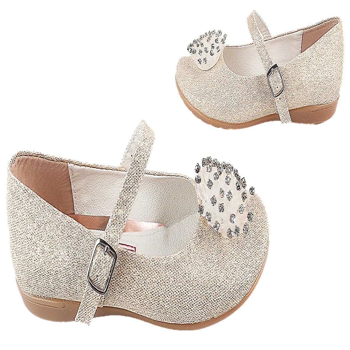 Zapato Princesa Bella Zapatillas Niña Moda 06-O Oro 22 al 26.