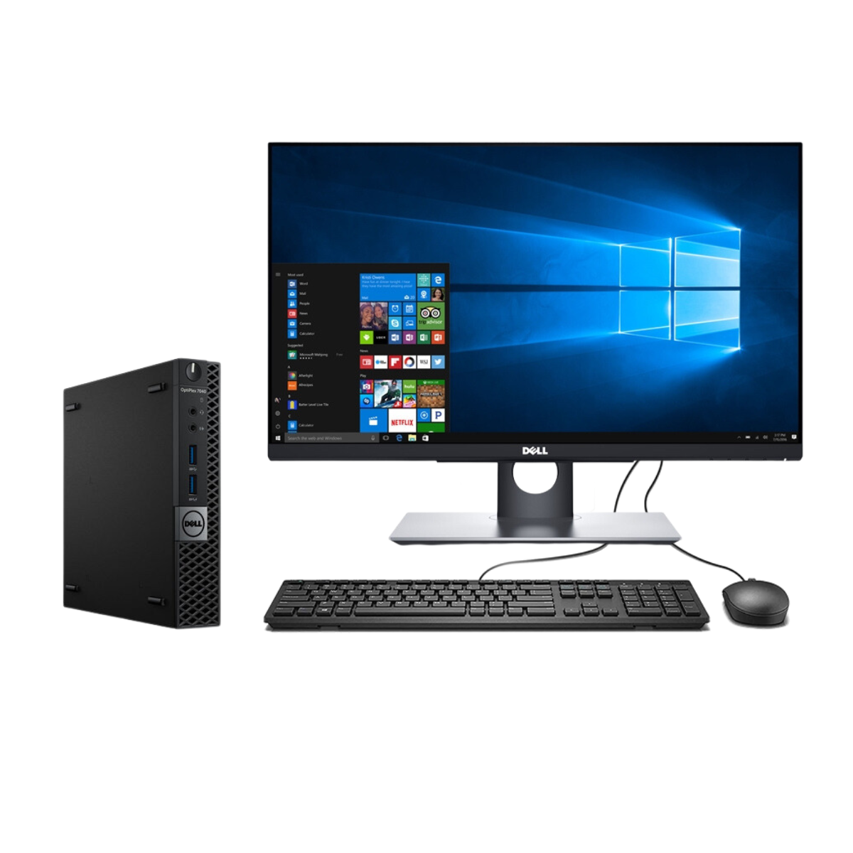 DELL OPTIPLEX 7040 CORE I7 6TA MINI  8 RAM/240 SSD/MONITOR DE 22¨ (REACONDICIONADO GRADO A)
