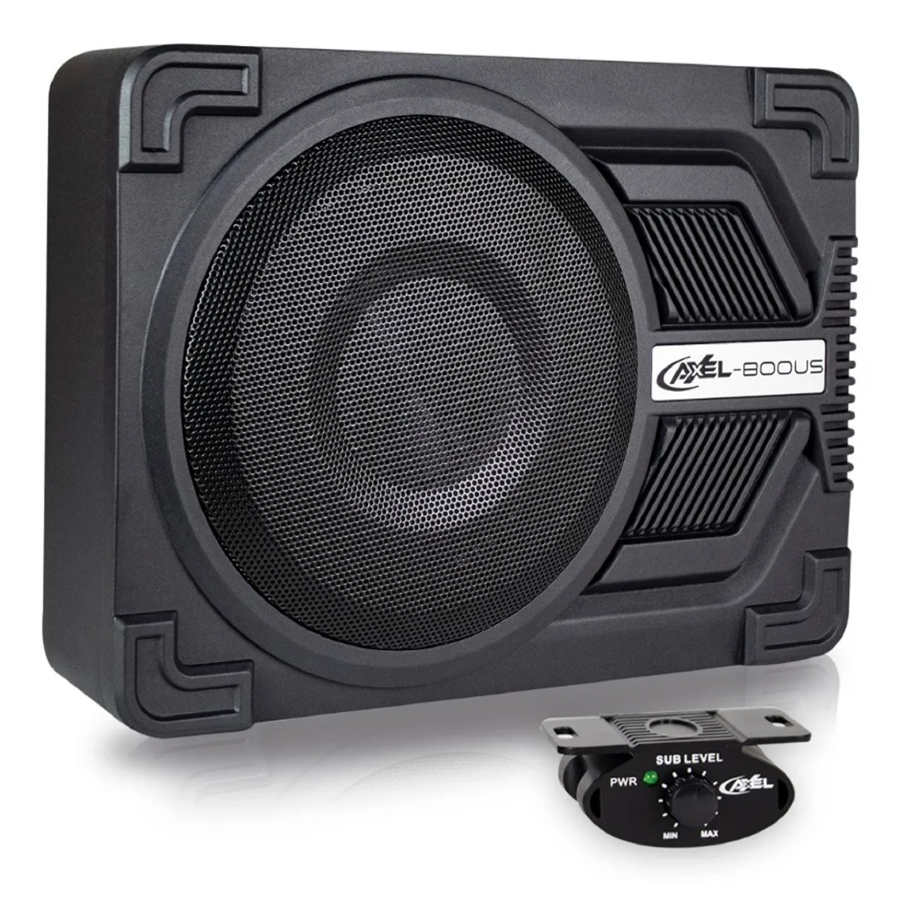 Subwoofer mplificado Axel-800us Steelpro 8 Pulgadas A