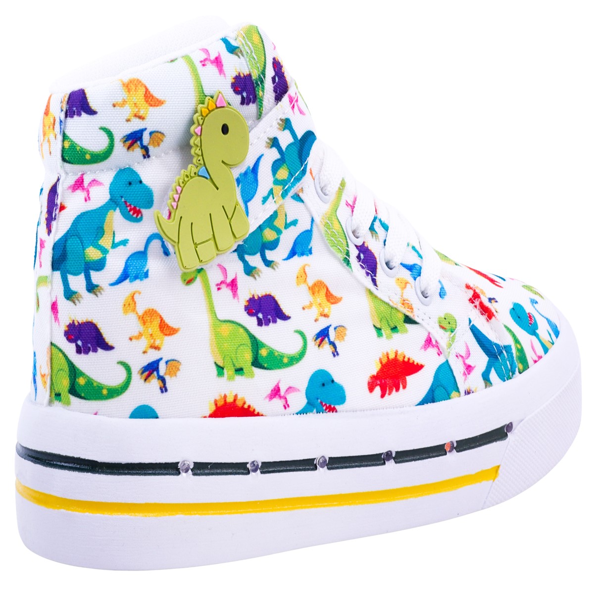 Tenis Bota Niño Dinosaurios Rex Luces Leds T-rex 2026-db.