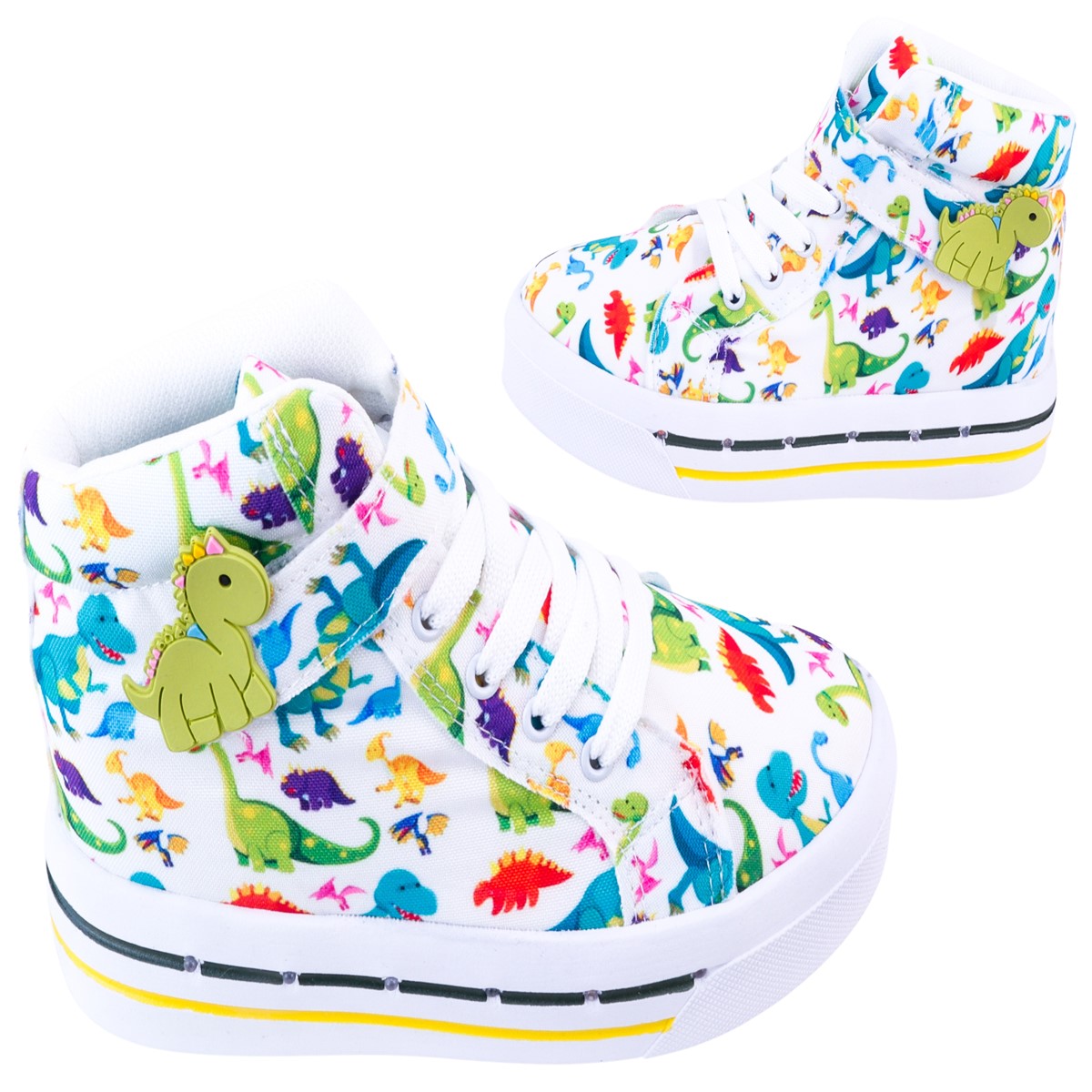 Tenis Bota Niño Dinosaurios Rex Luces Leds T-rex 2026-db.