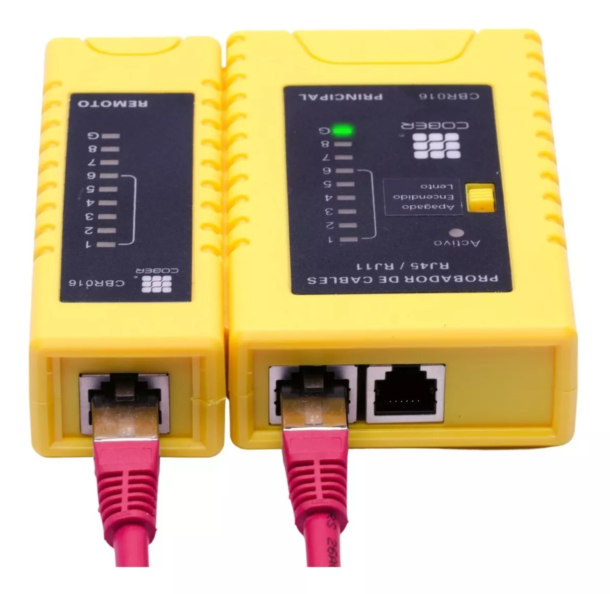 Tester Probador Cable De Red Utp Y Ftp Blindado Rj45 Rj11 COBER