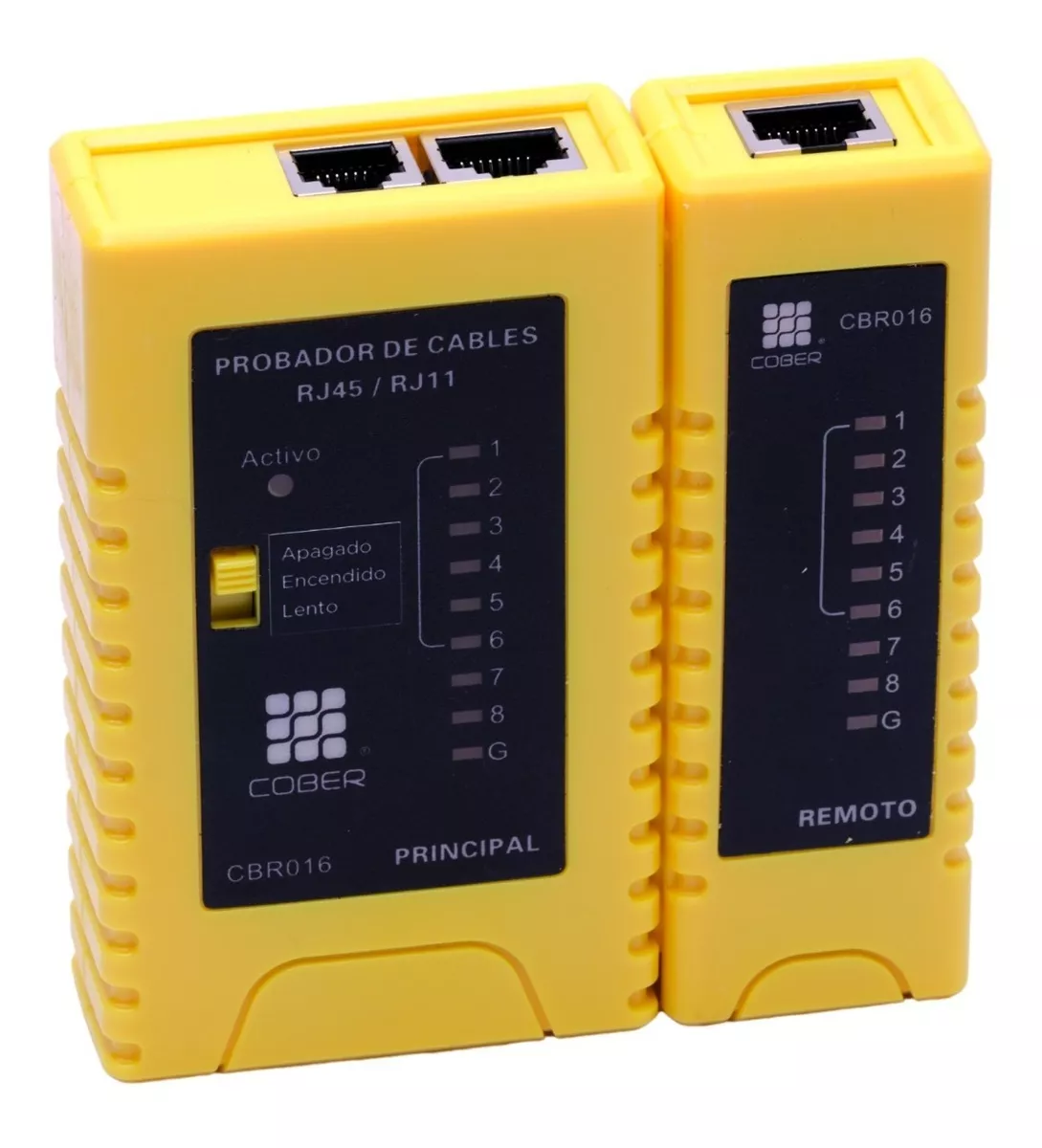 Tester Probador Cable De Red Utp Y Ftp Blindado Rj45 Rj11 COBER