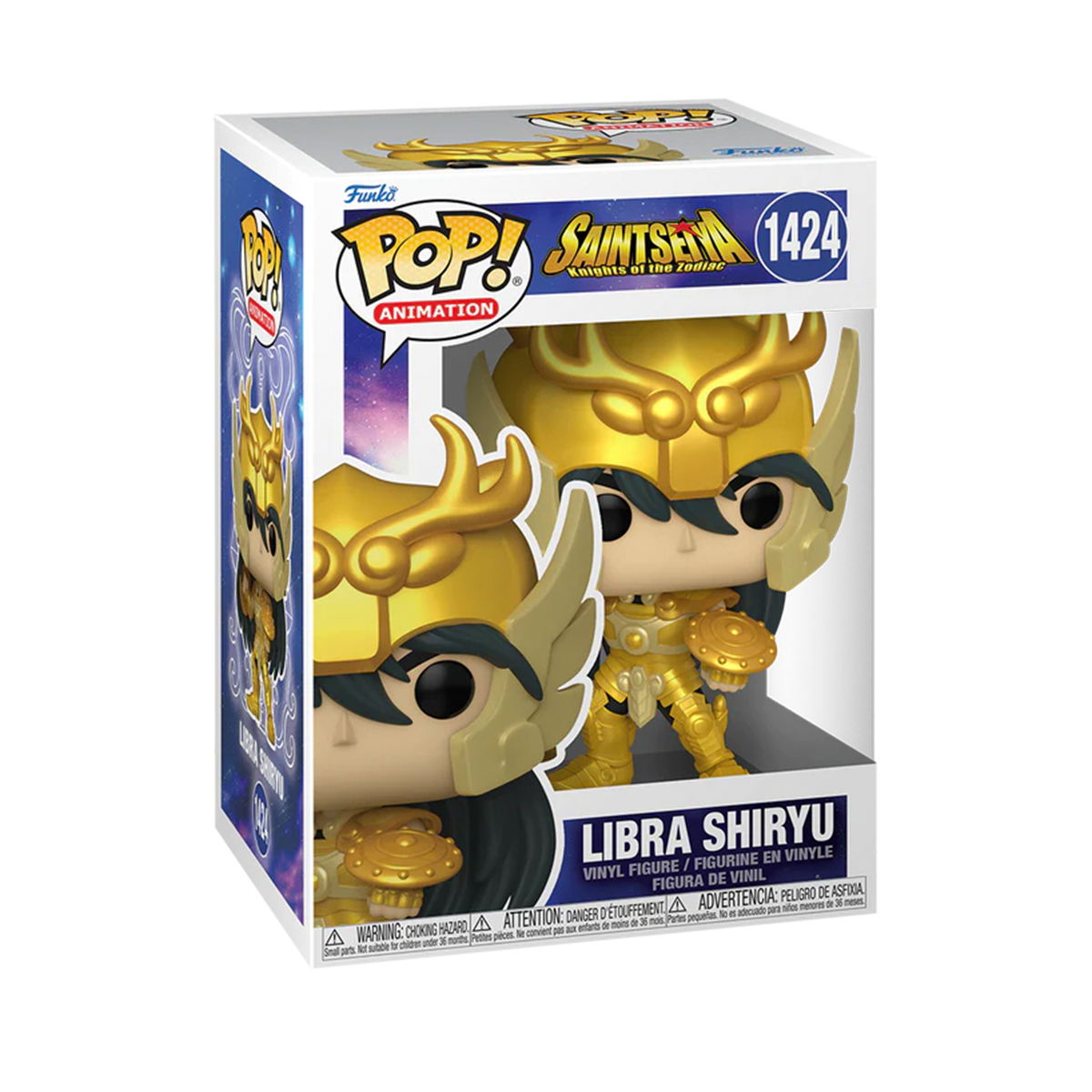 Funko Pop Shiryu Libra #1424 Los Caballeros Del Zodiaco Anime Manga Fig Original