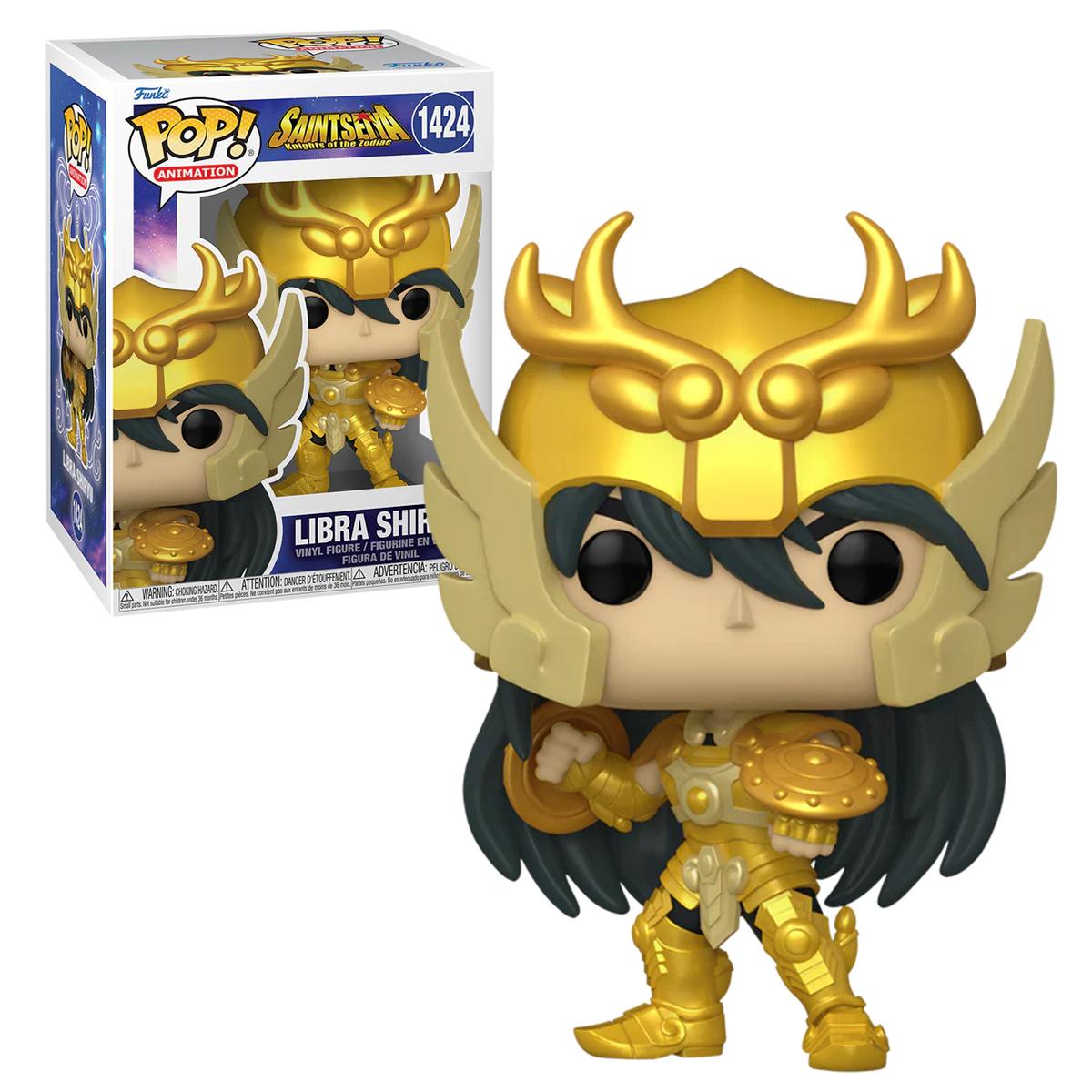 Funko Pop Shiryu Libra #1424 Los Caballeros Del Zodiaco Anime Manga Fig Original