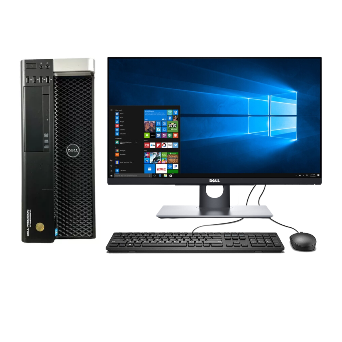 DELL PRECISION T5810 XEON 6TA TORRE 32GB/ 480GB SSD+1 TB HDD/8GB DE VIDEO (REACONDICIONADO GRADO A)