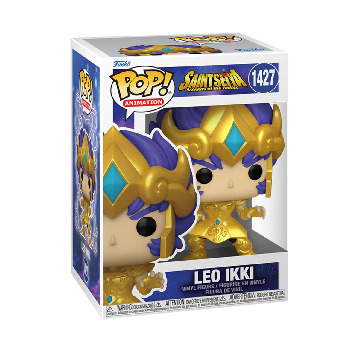 Funko Pop Ikki Leo #1427 Los Caballeros Del Zodiaco Anime Manga Figura Original