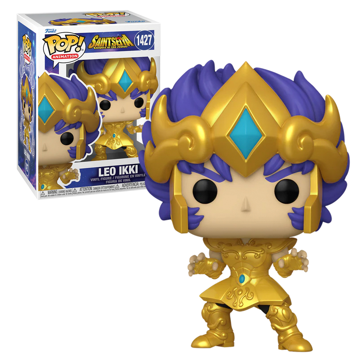 Funko Pop Ikki Leo #1427 Los Caballeros Del Zodiaco Anime Manga Figura Original