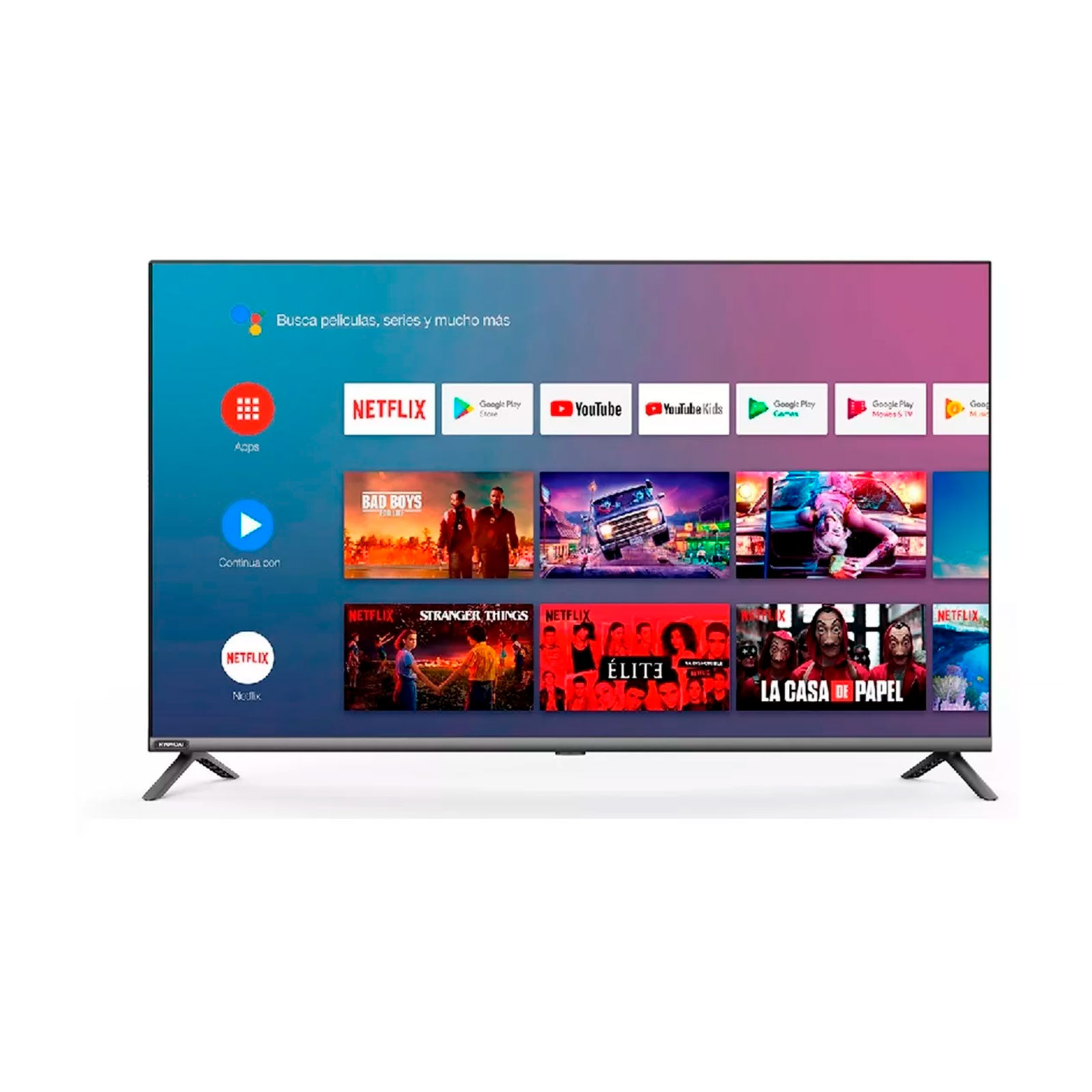 Smart TV Hyundai 43" Hyled4321Aim FHD Android QuadCore BT