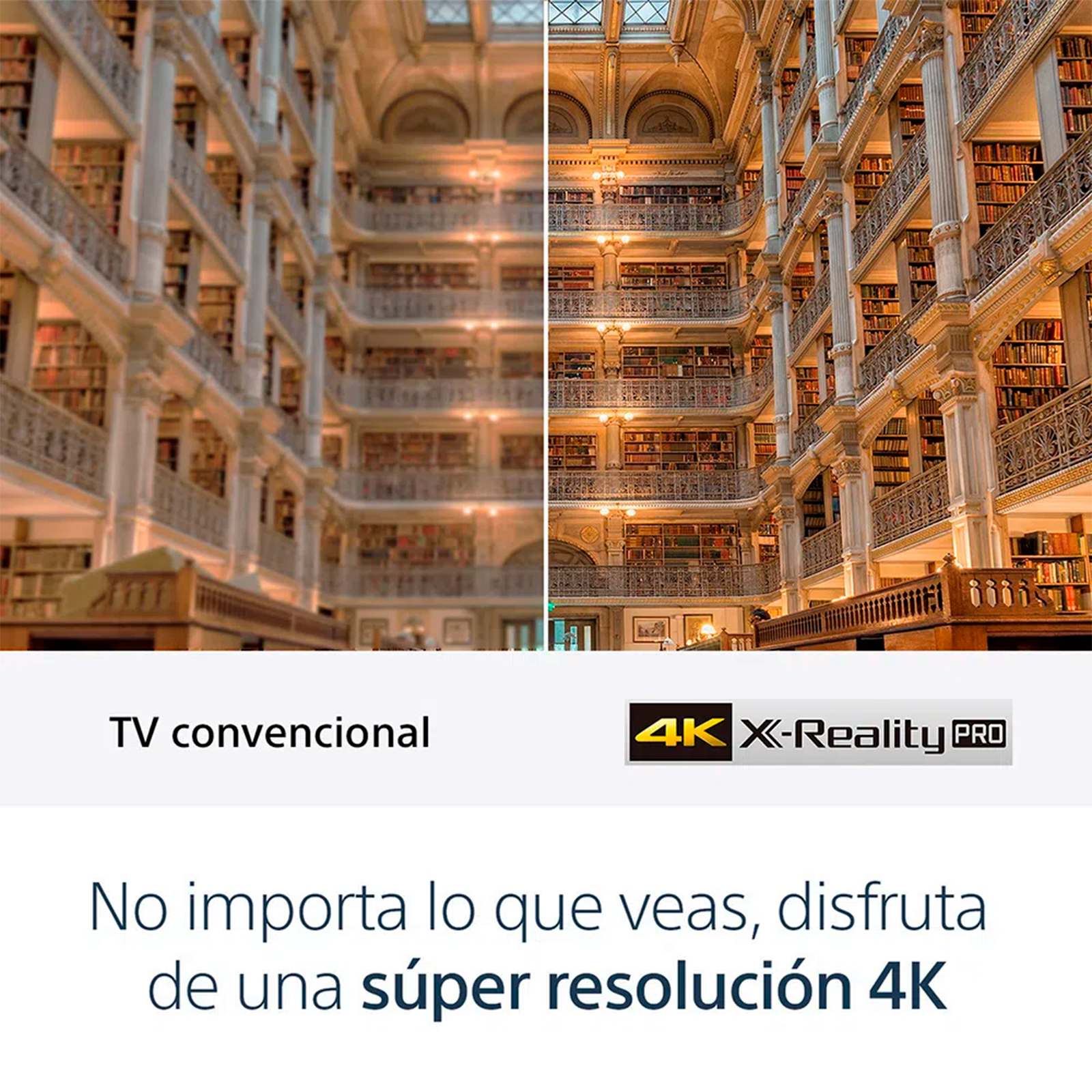 Pantalla Smart TV Sony 55 Pulg LCD 4K HDR Google KD55X80K