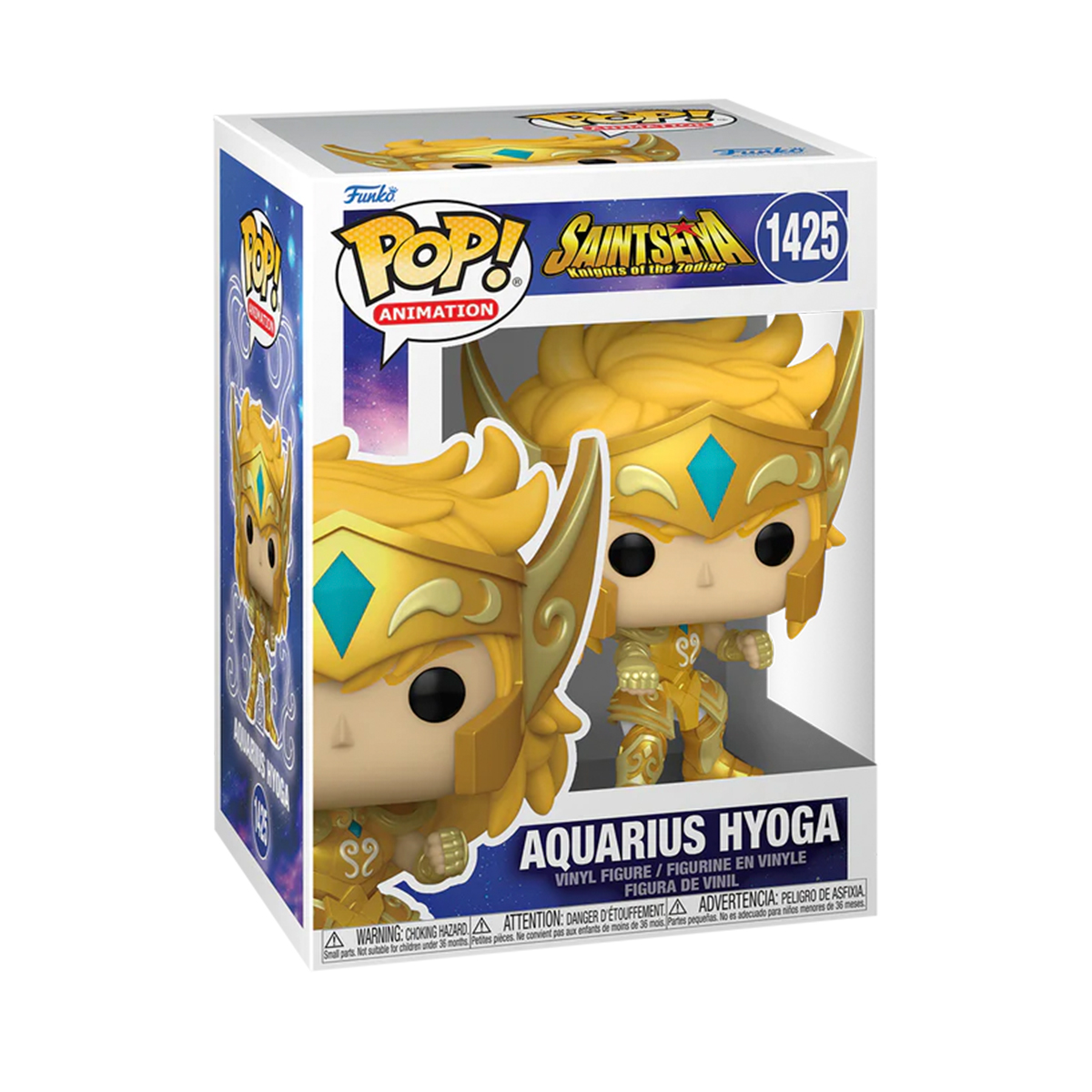 Funko Pop Hyoga Acuario #1425 Los Caballeros Del Zodiaco Anime Manga Original