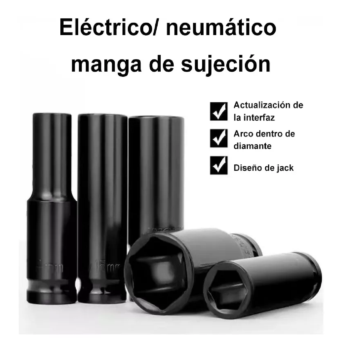 Kit  Adaptadores Para Taladro Dados De Impacto Mecanica