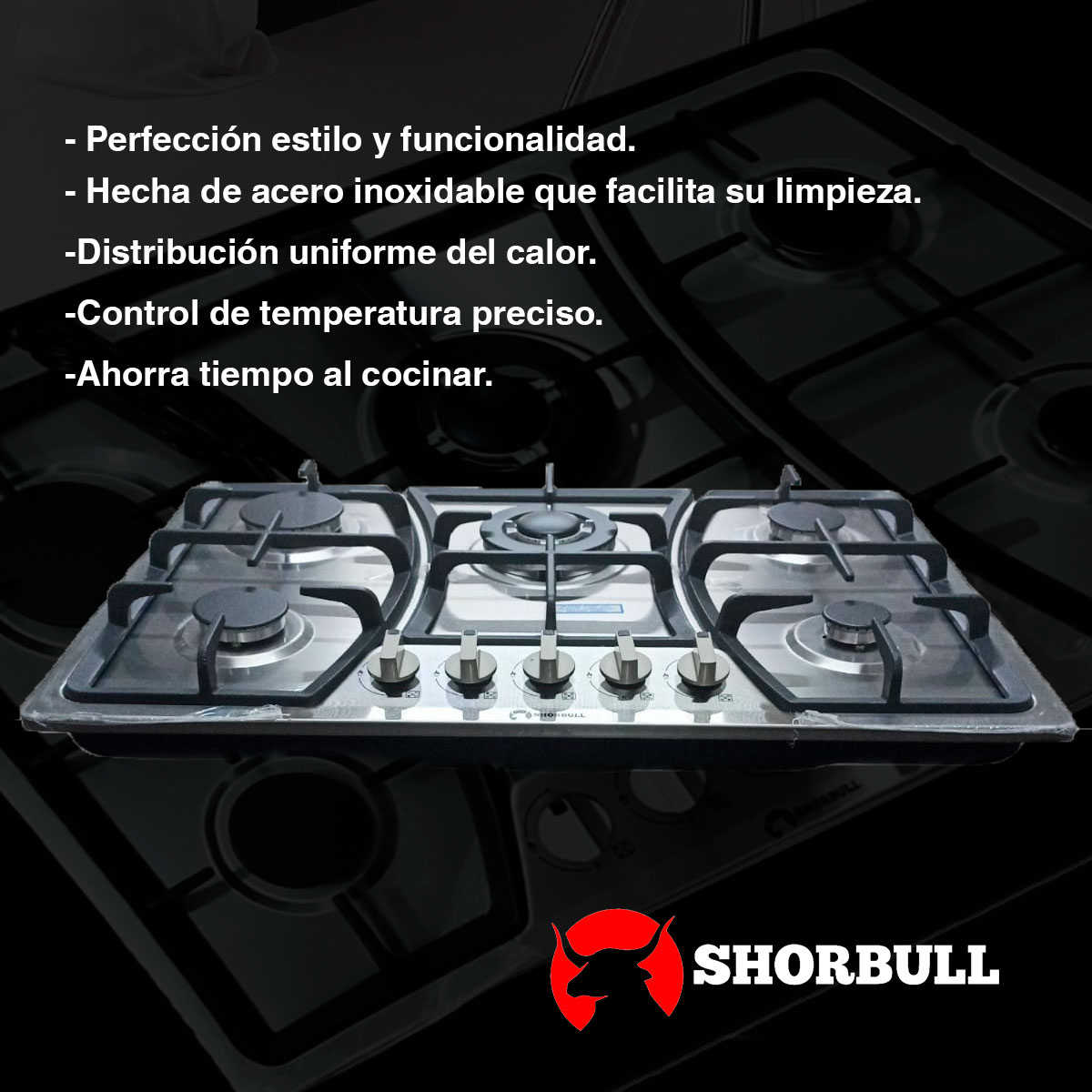 Olla Express 8 Litros Acero Inoxidable Shorbull