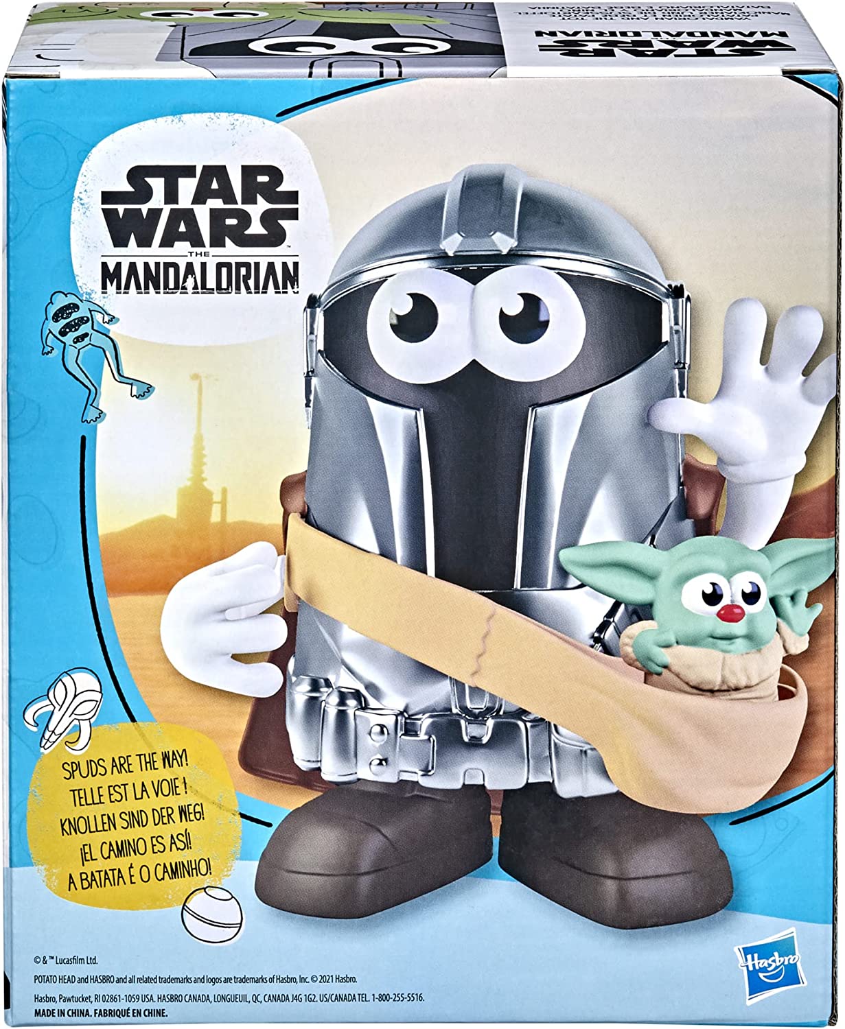 Figura de Acción Hasbro The Mandalorian Cara De Papa F4202