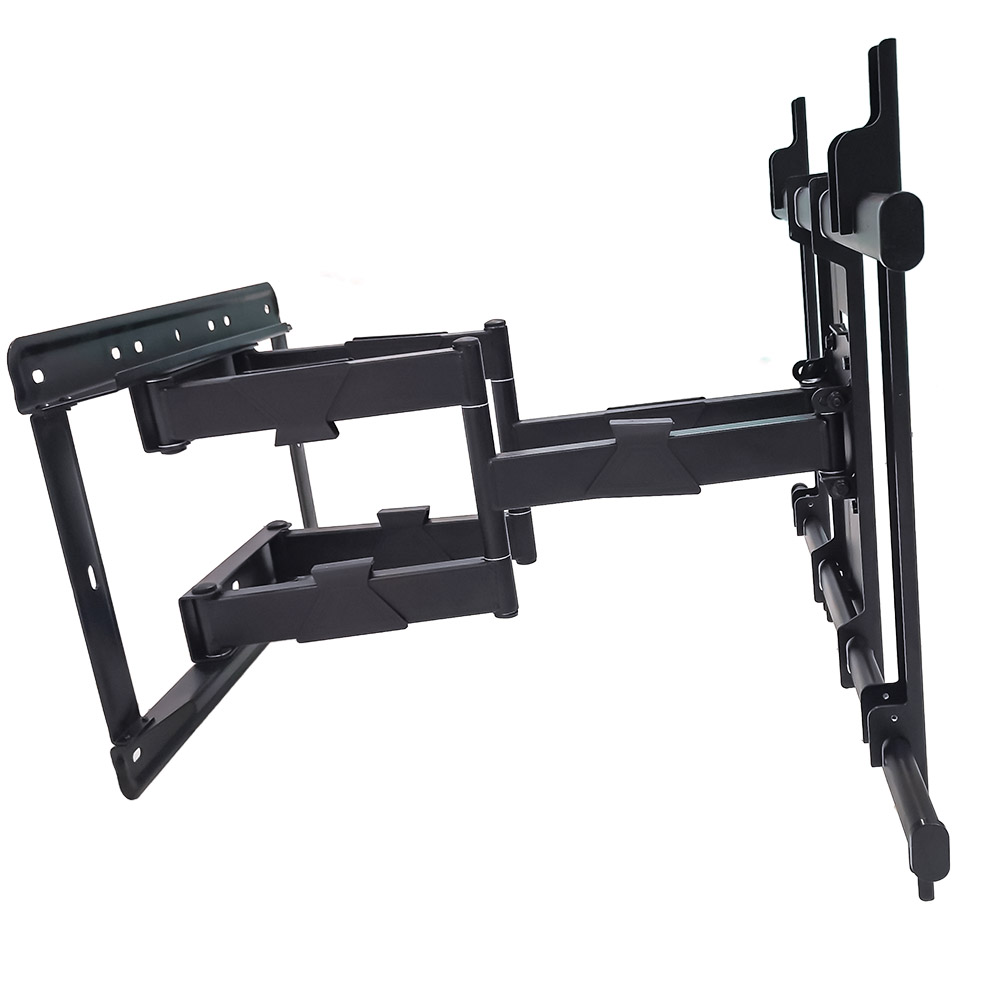 Soporte de Brazo con Giro de 80 Grados Fabricado en Acero al Carbon de Alta Resistencia para Pantallas de 55 a 120 Pulgadas con Soporte de hasta 120 Kilos es Compatible con Vesas hasta 800X600 / Master / HO-ARM55-120