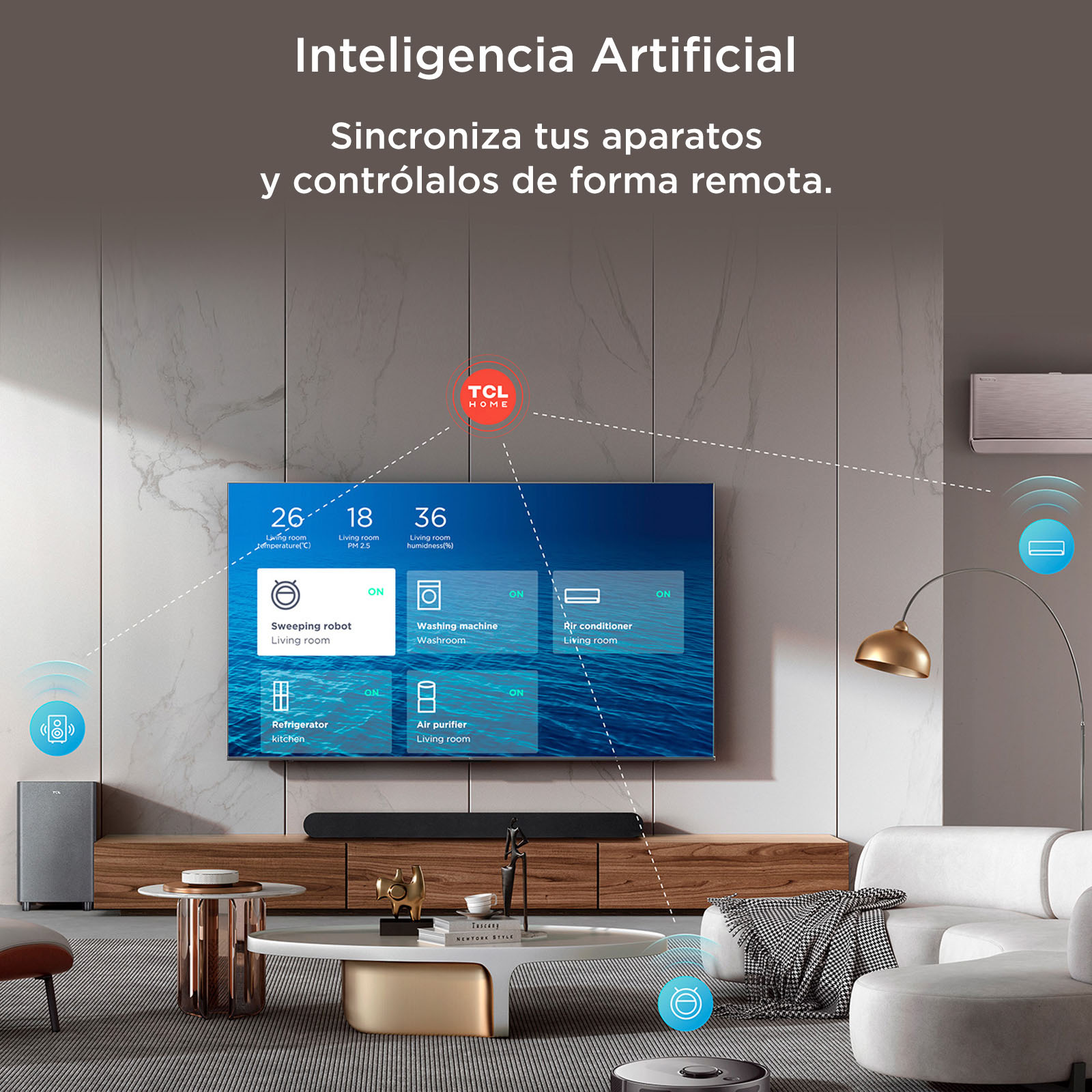 Pantalla TCL 32" HD 2K Android TV 32S230A Smart TV